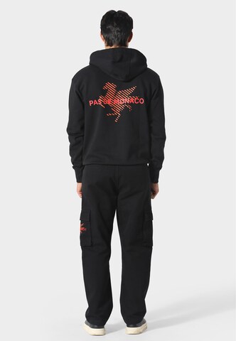 Sweat-shirt 'La Pegaus' Pas De Monaco en noir