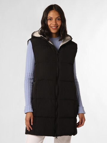 Marie Lund Bodywarmer ' ' in Zwart: voorkant