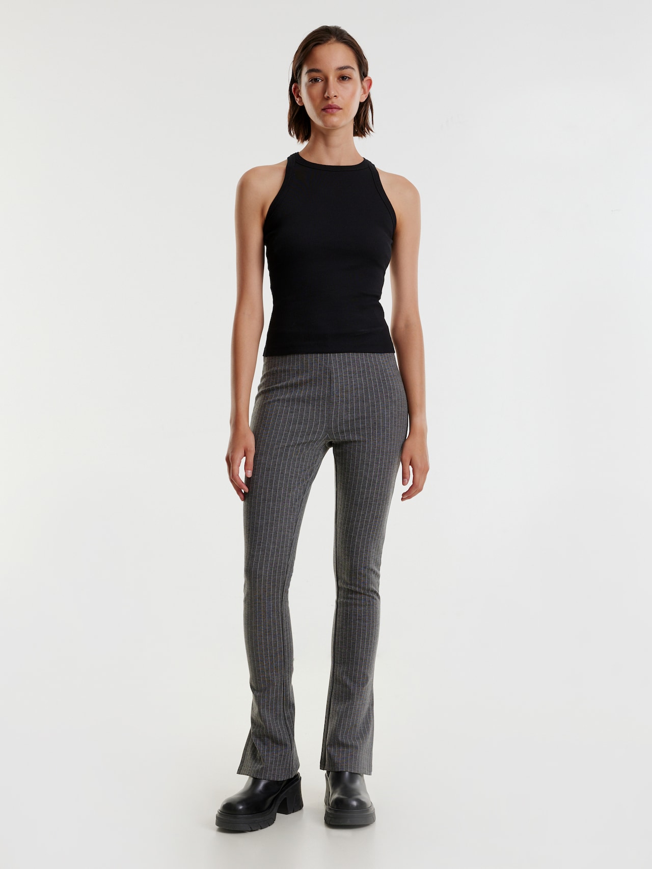 EDITED Broek 'Zihna' Grijs