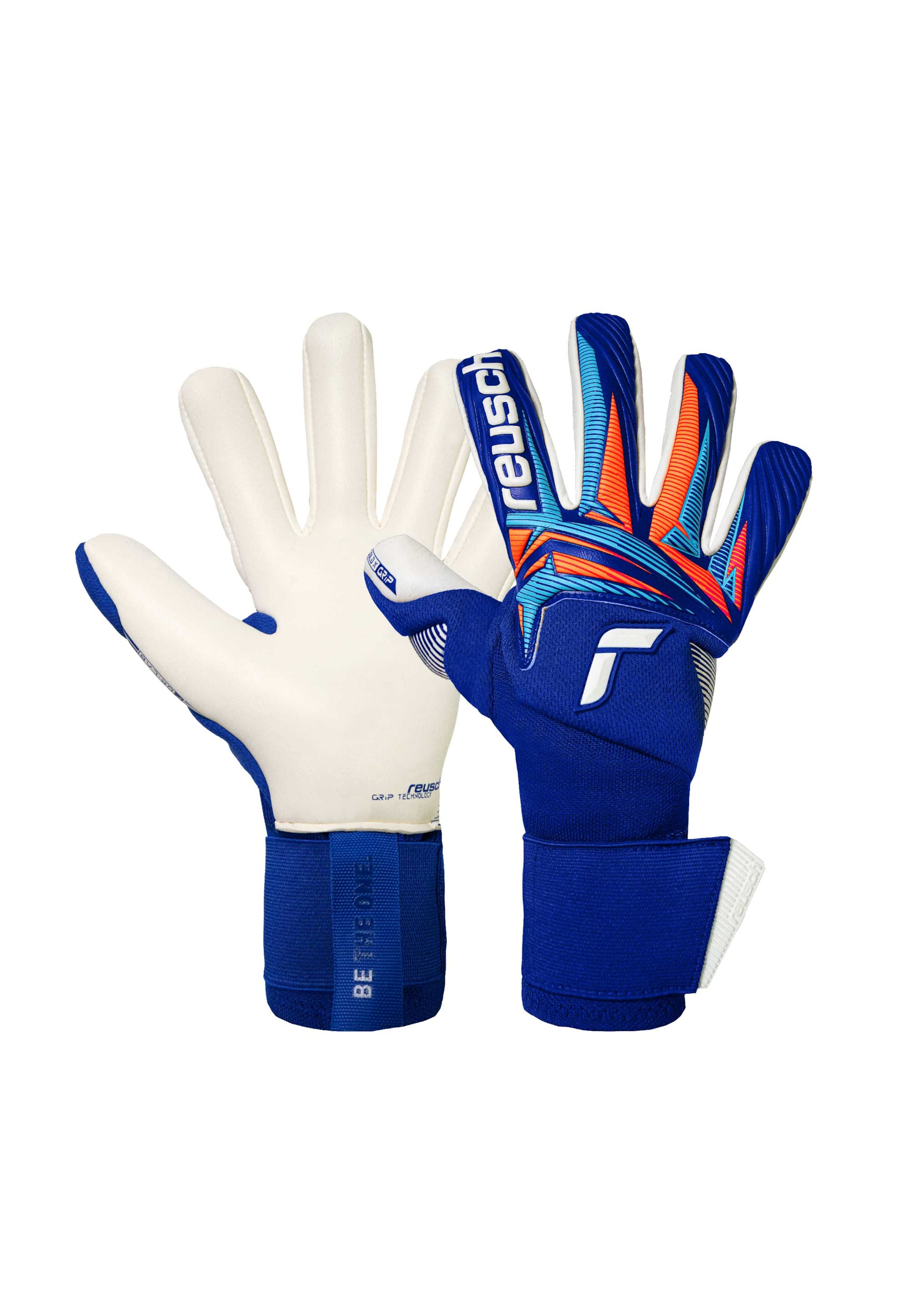 REUSCH Sports gloves 'Attrakt Gold X NC Gravity' in Blue, Item view