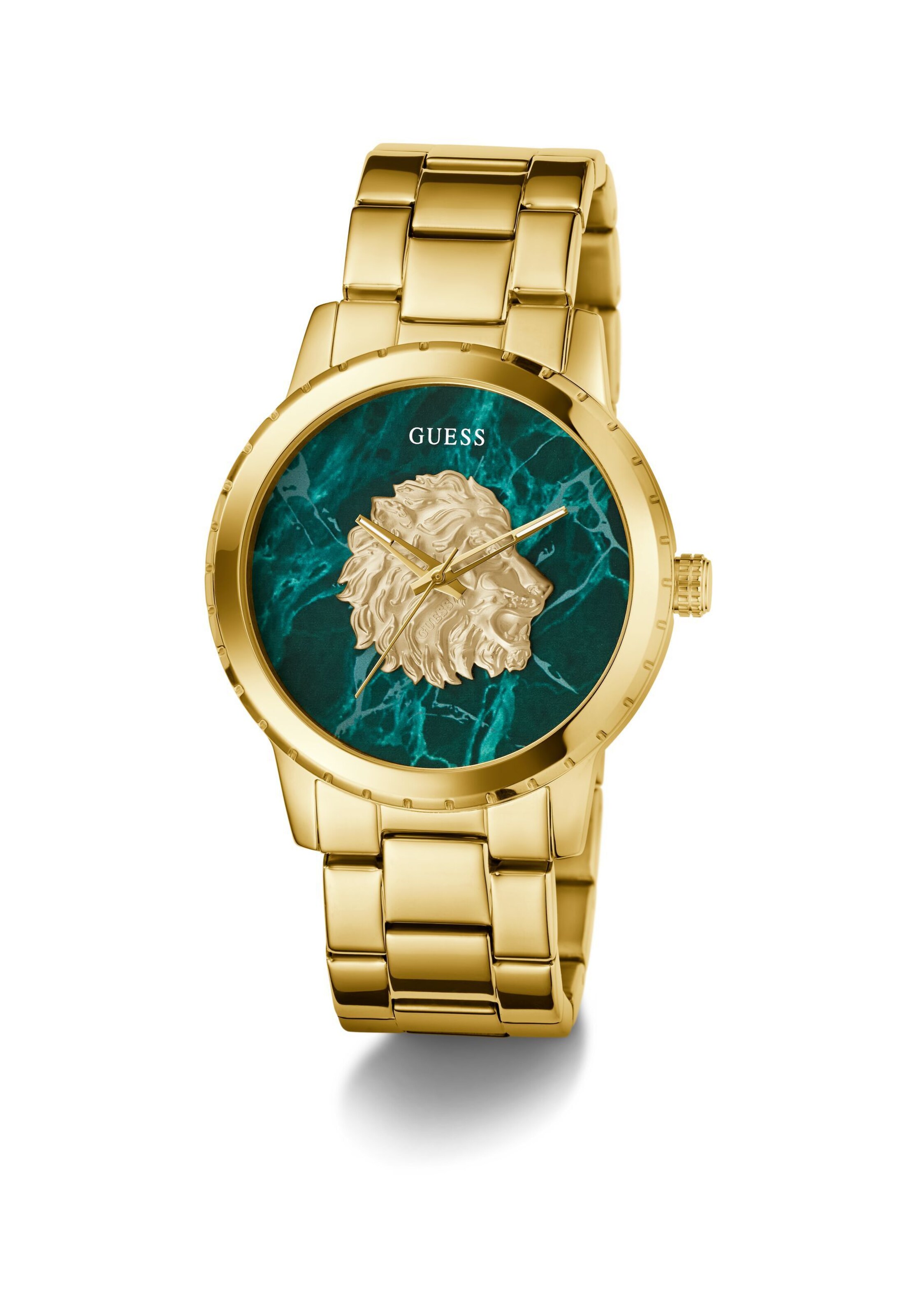 GUESS Analoguhr 'MONARCH' in Gold