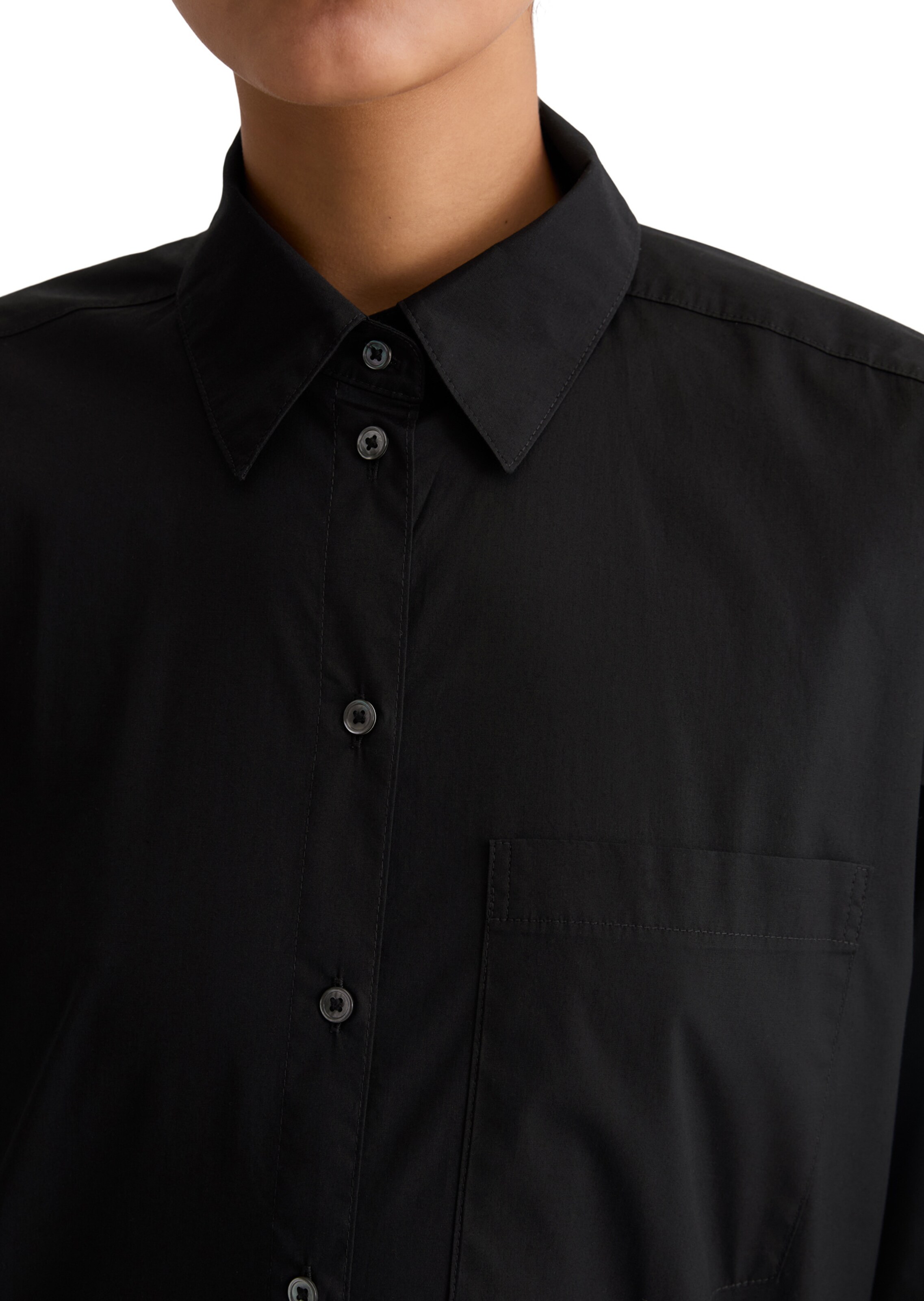 Marc O'Polo Bluse in Schwarz