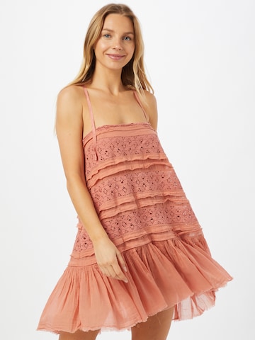 Free People - Vestido de verão 'SHAILEE' em rosa: frente