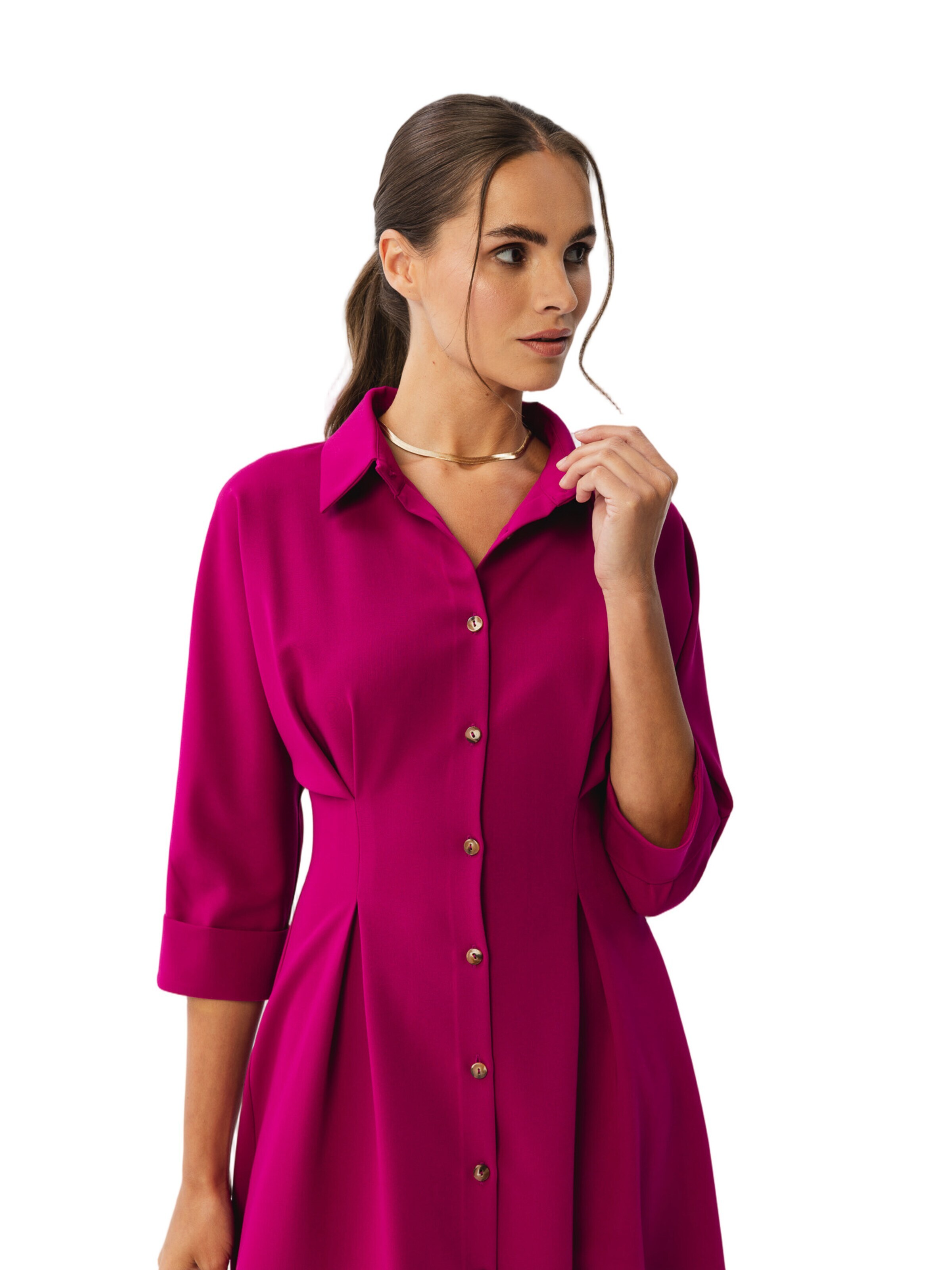 Rochie tip bluză de la Stylove pe mov