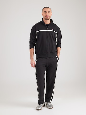 Champion Authentic Athletic ApparelJogging komplet - crna boja: prednji dio