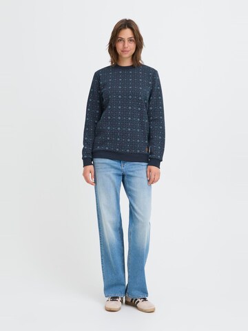 Sweat-shirt 'Karen Oneck' Oxmo en bleu