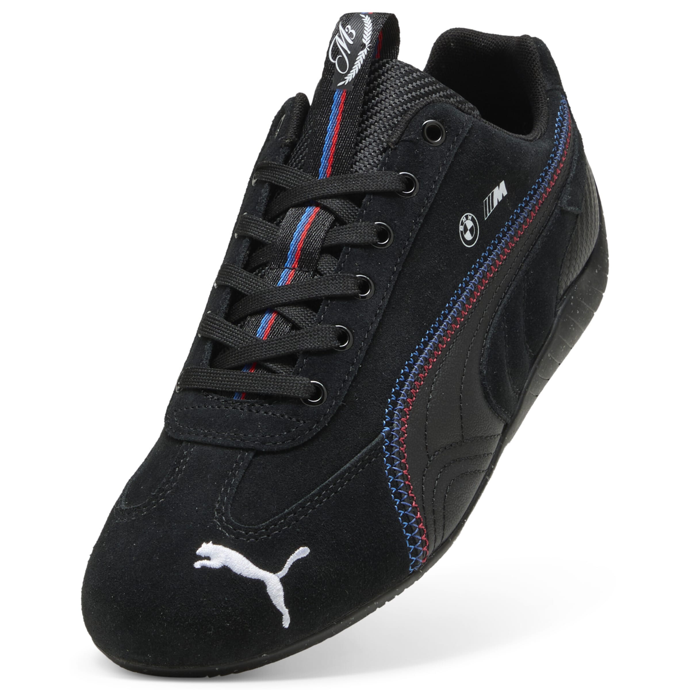 PUMA Sportschoen 'BMW M Motorsport M3 40Yrs Speedcat' in Zwart