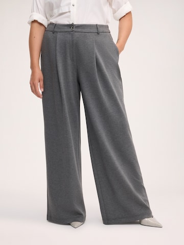 Fiorella Rubino Wide leg Broek in Grijs