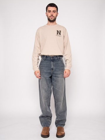 Baggy Jeans 'Single Knee Pant Blue, Worn used wash' di Carhartt WIP in blu
