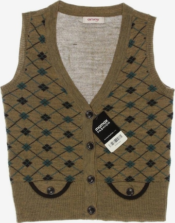 Orsay Sweater & Cardigan in XS in Brown: front