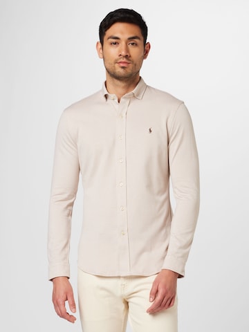 Polo Ralph Lauren Regular Fit Skjorte i beige: forside