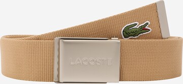 LACOSTE Belt in Beige: front