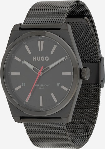 juoda HUGO Analoginis (įprasto dizaino) laikrodis 'Ark': priekis
