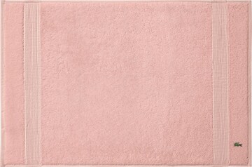 LACOSTE Bathmat 'LE CROCO' in Pink: front