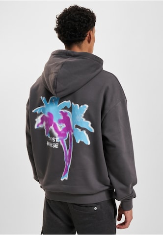 Just Rhyse Sweatshirt 'Holiday Division' in Grey: front