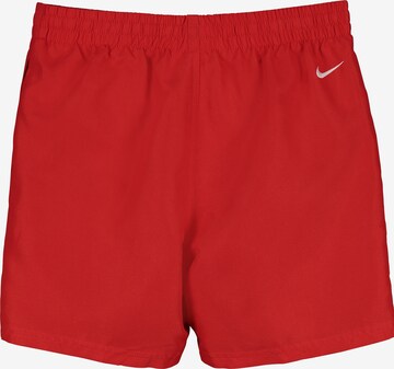 Nike Swim Badeshorts in Rot