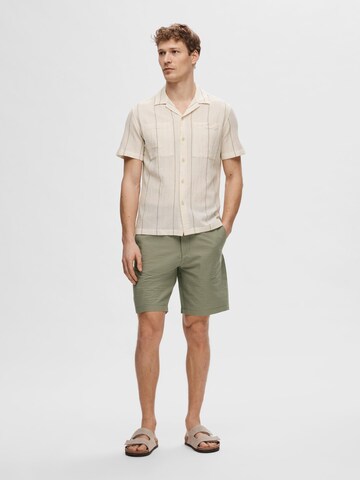 SELECTED HOMME Comfort Fit Skjorte i beige