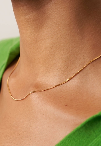 Stilnest Necklace in Gold: front