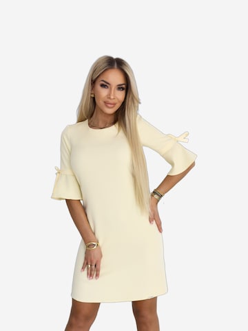 amorubi.com Dress in Yellow: front