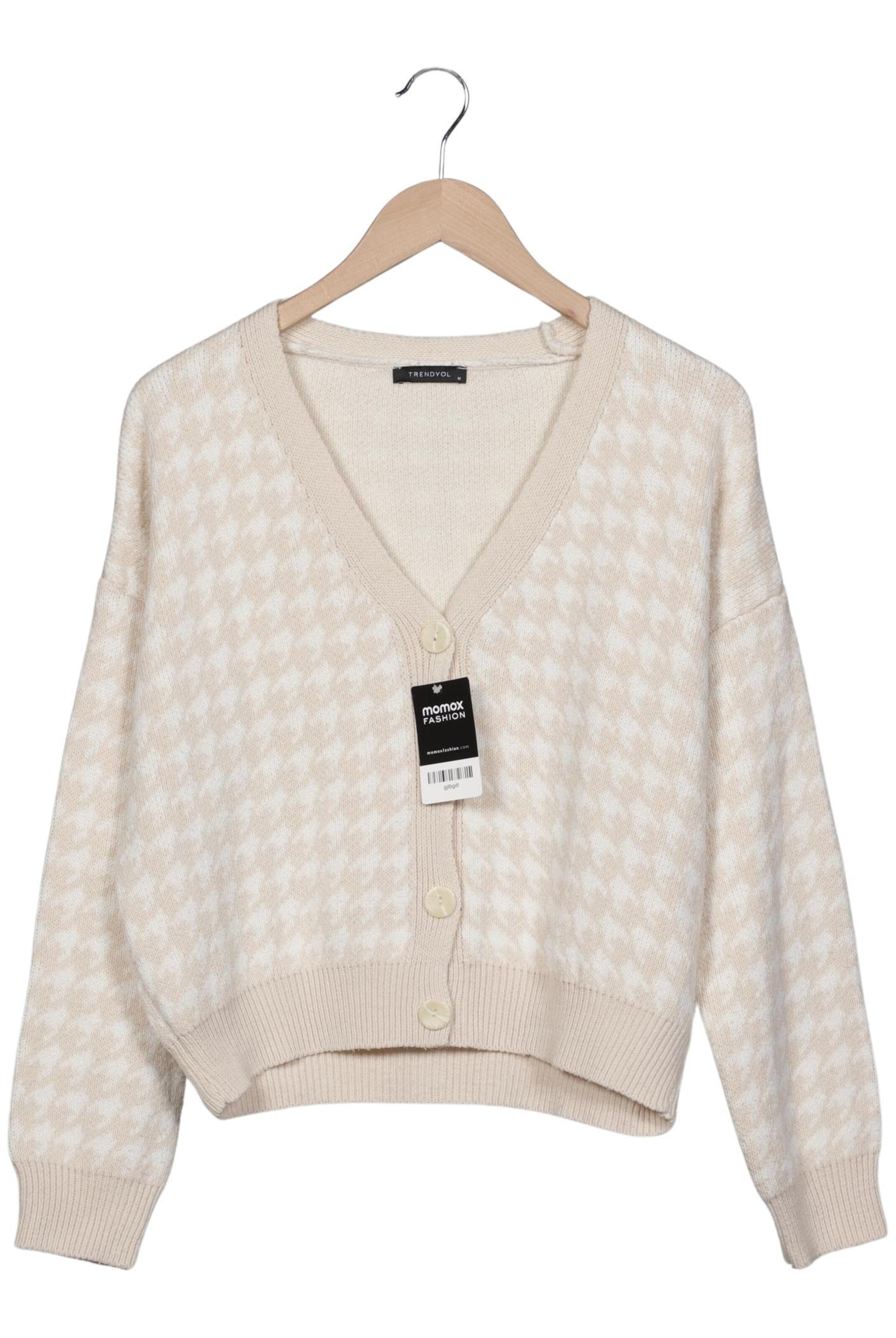 Trendyol Sweater & Cardigan in M in Beige: front