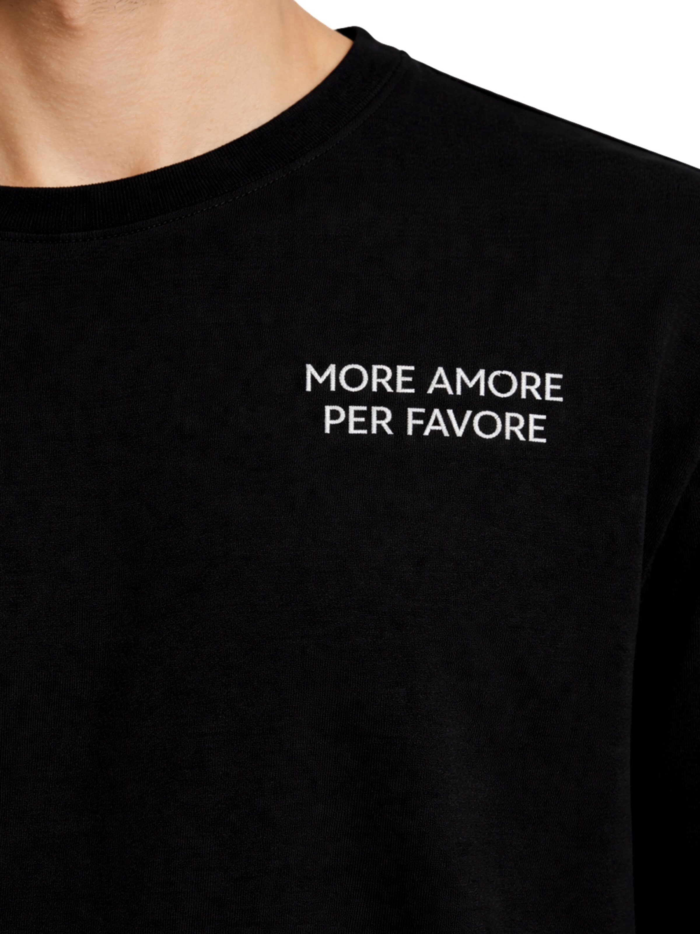 Only & Sons T-Shirt 'Caspian Airflex Amore' in Schwarz