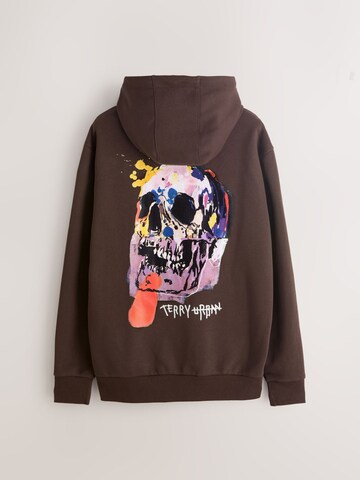 Next Sweatshirt 'Seminal Licence' in Brown