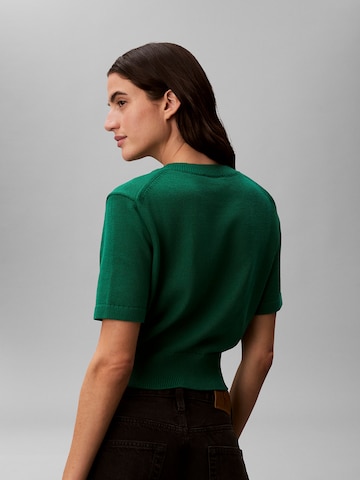 Calvin Klein Jeans Pullover in Grün