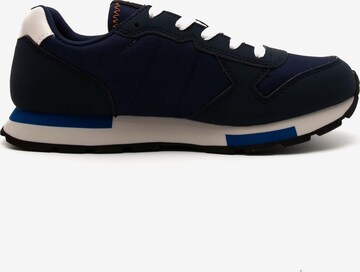 SUN68 Sneakers 'Niki Solid' in Blauw