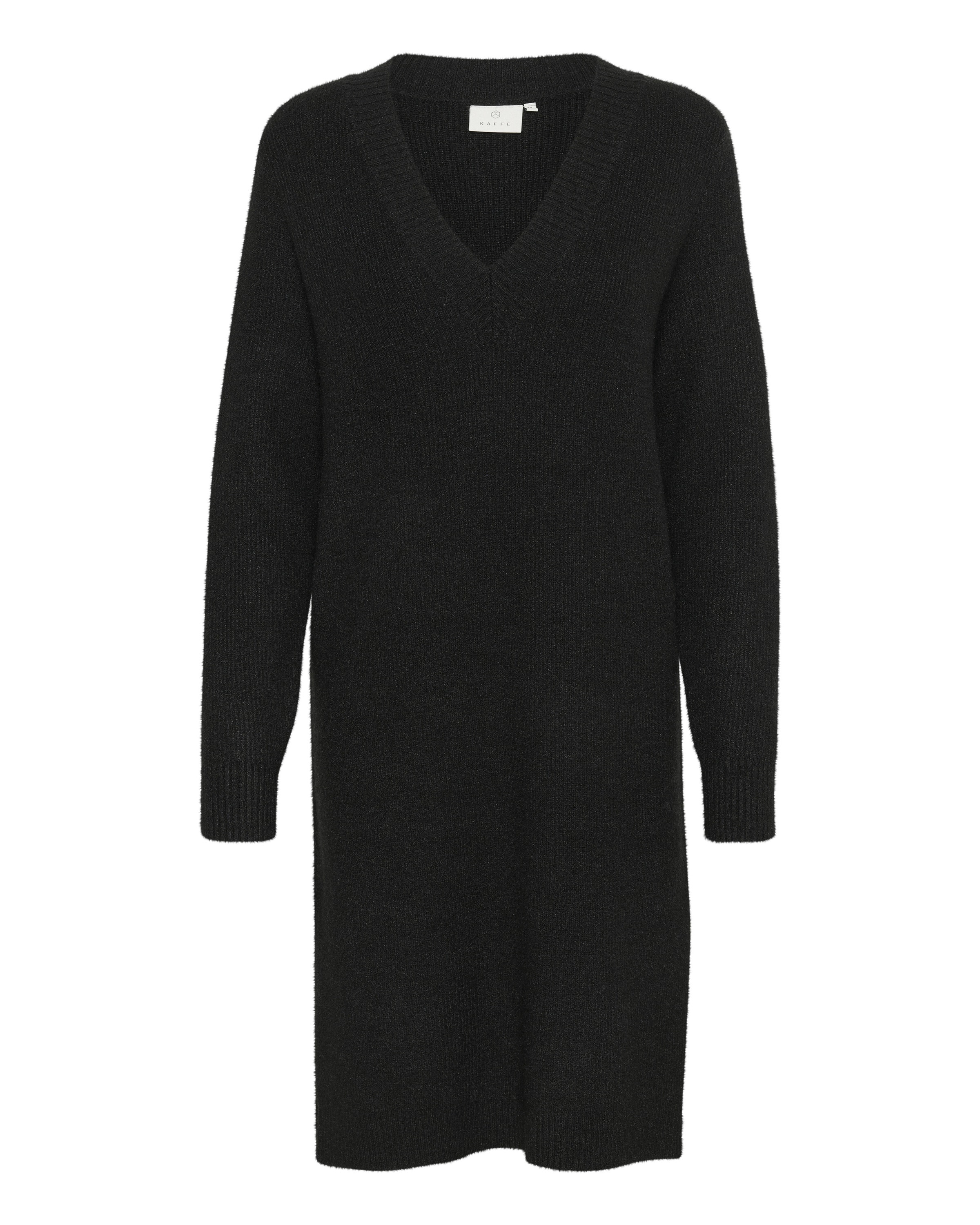 Kaffe Kleid 'Juno' in Schwarz: Vorderseite