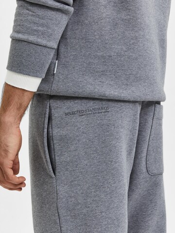 SELECTED HOMME - Tapered Pantalón 'Beckman' en gris