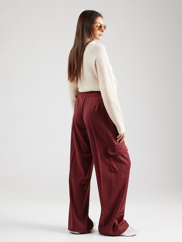 BOGNER Wide Leg Hose 'YOKO' in Rot