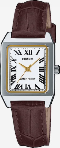 CASIO Analog Watch in Silver: front