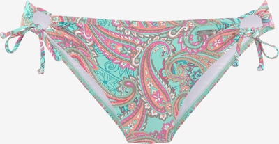 VENICE BEACH Bikini apakšdaļa, krāsa - pelēkbrūns / piparmētru / koraļļu / madženta / balts, Preces skats