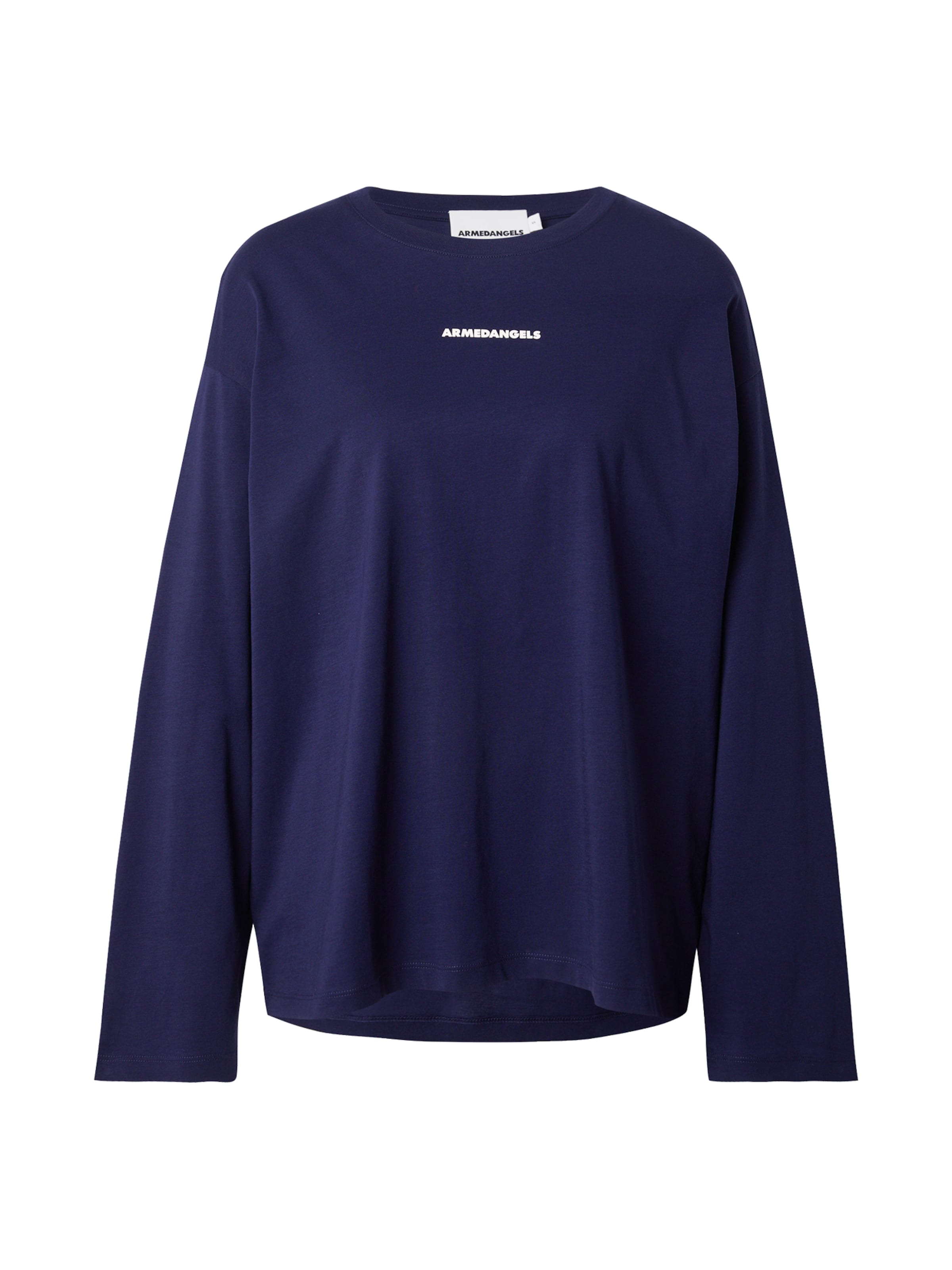 ARMEDANGELS Shirt 'FIETAA DIFFERENCE' in Blue: front