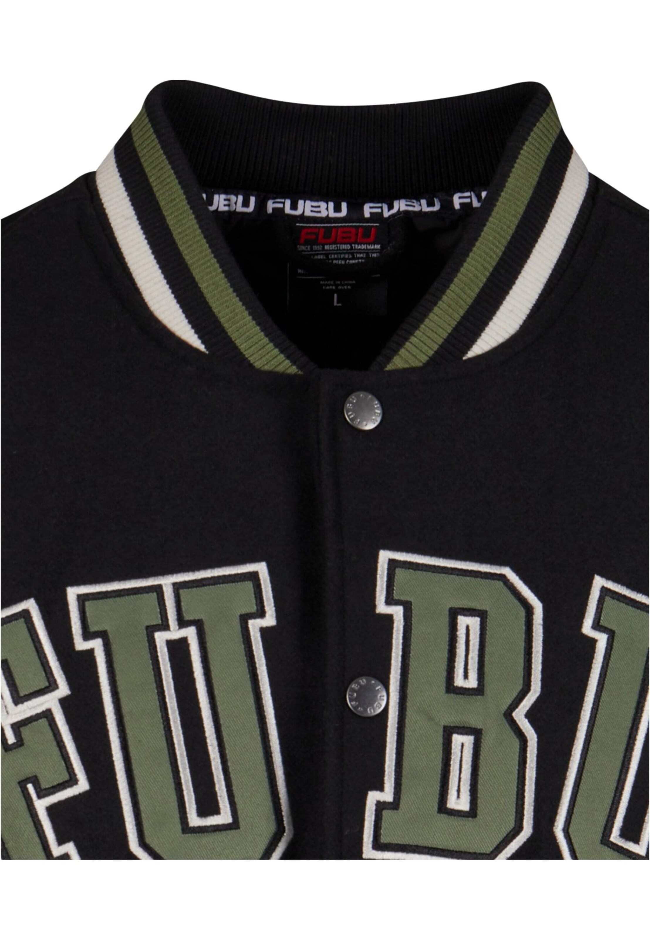 Veste mi-saison 'College Varsity' FUBU en noir