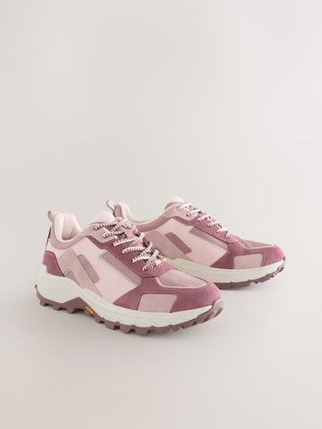 Baskets basses Next en rose