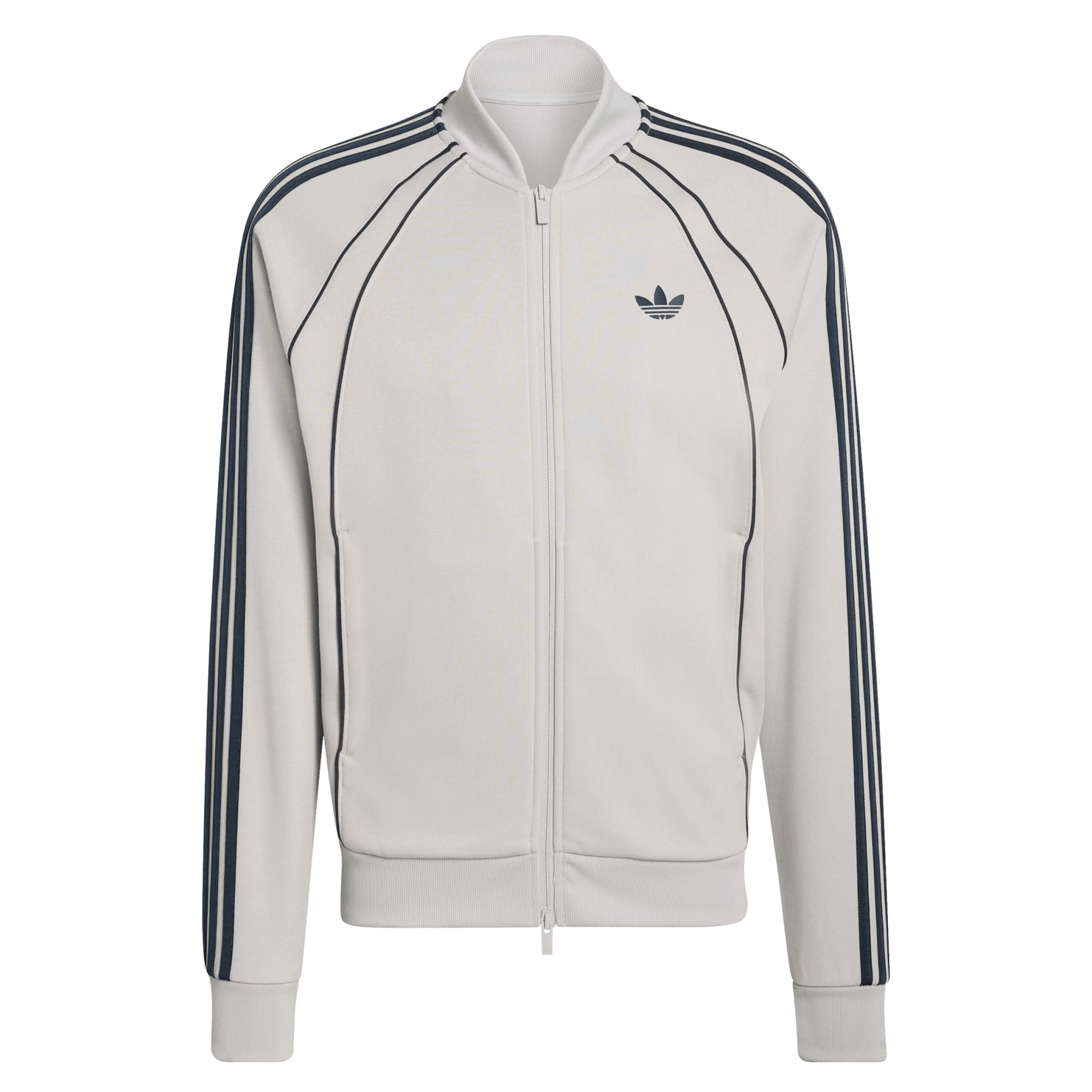 ADIDAS ORIGINALS Trainingsjacke in Weiß: Vorderseite