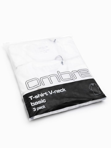 Ombre Shirt in Wit