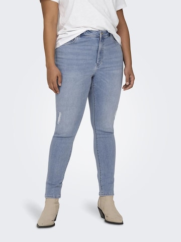 ONLY Carmakoma Regular Jeans 'CARMILA ' in Blauw: voorkant