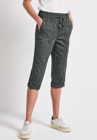 STREET ONE Slimfit Hose in Grün: Vorderseite