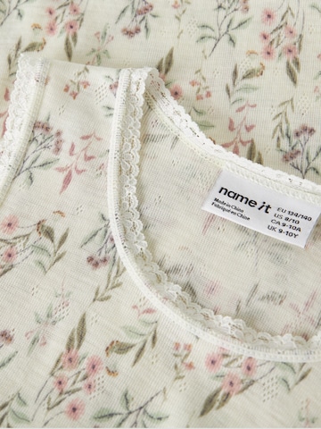 NAME IT - Camiseta térmica en blanco