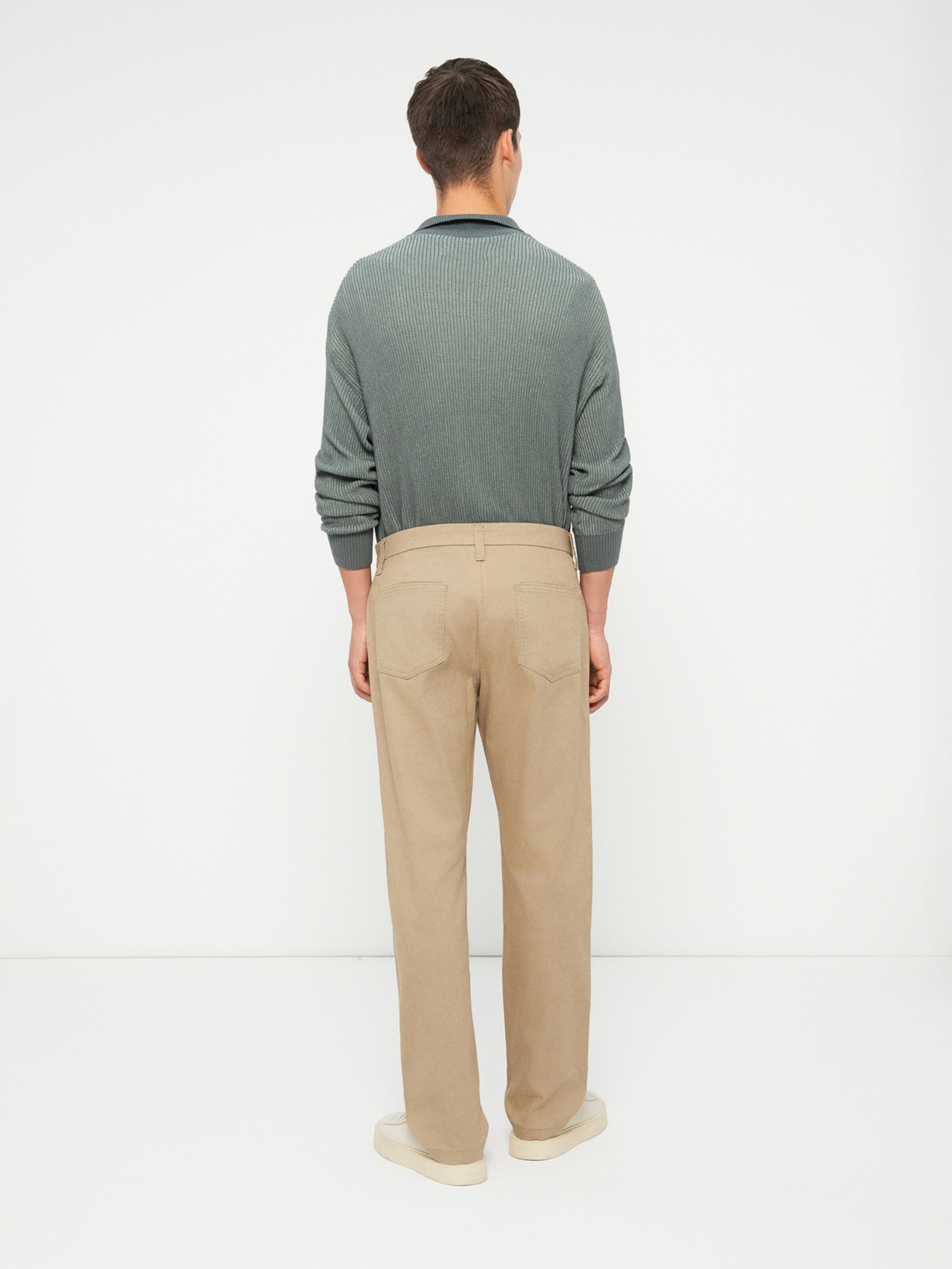 Only & Sons Regular Chino Pants 'ONSEDGE' in Dark Beige | ABOUT YOU
