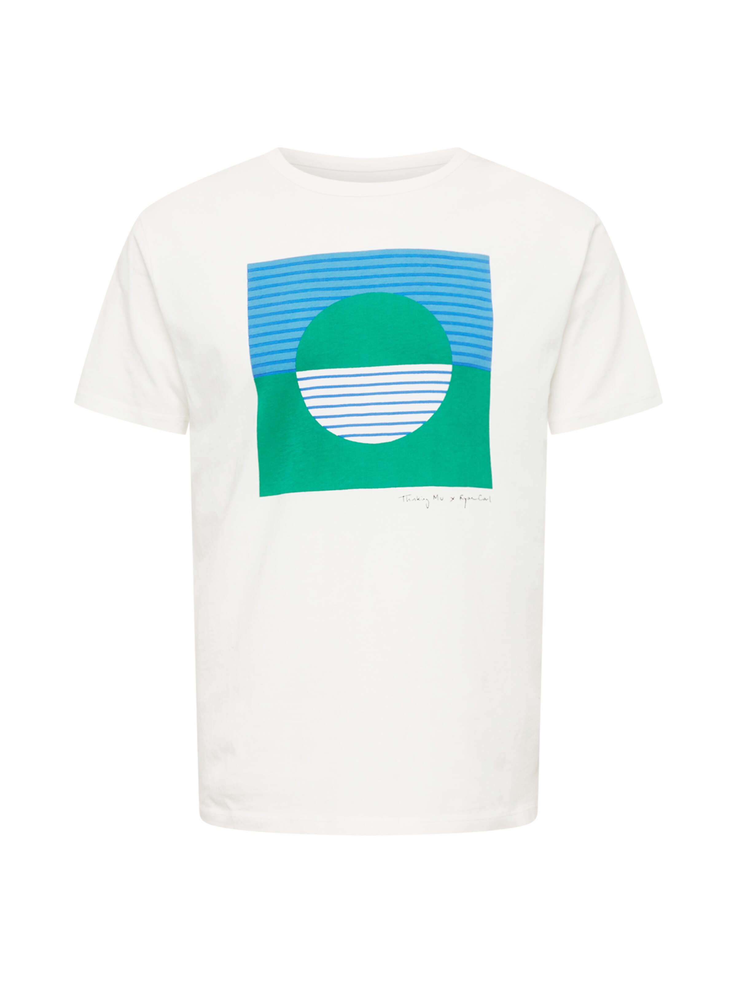 Männer Shirts Thinking MU T-Shirt 'HORIZON' in Weiß - XU38482 Männer Shirts Thinking MU T-Shirt 'HORIZON' in Weiß - XU38482