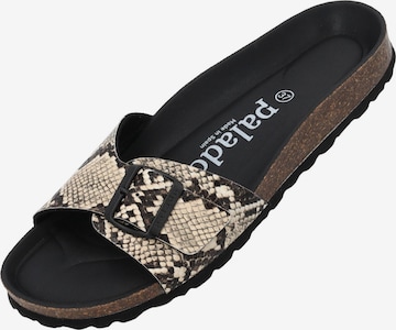 Mule 'Malta Vipera' Palado en beige : devant