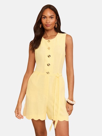 love & roses Jumpsuit in Yellow: front