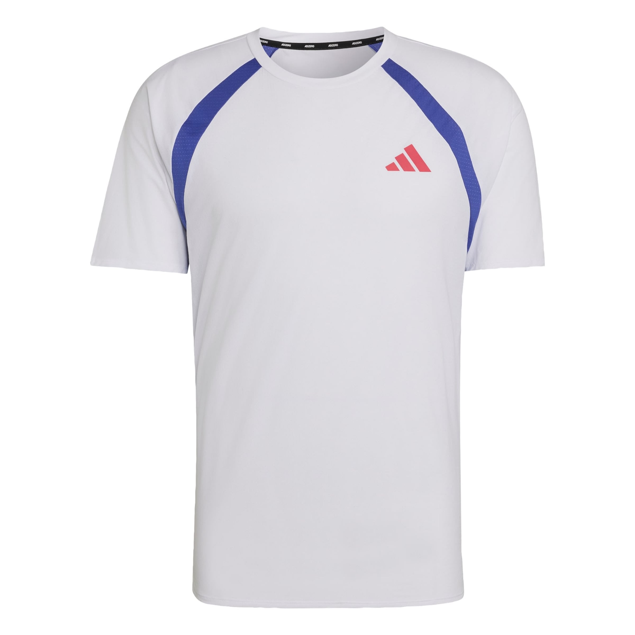 ADIDAS PERFORMANCE Funktionsshirt 'Adizero' in violettblau / melone / weiß, Produktansicht