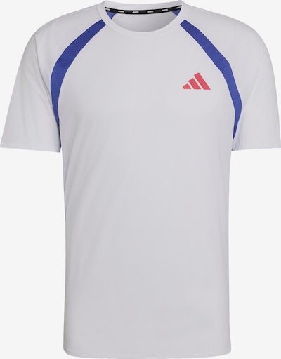 S dydžio Sportiniai marškinėliai 'Adizero' iš ADIDAS PERFORMANCE, spalva – violetinė-mėlyna / melionų spalva / balta, Prekių apžvalga