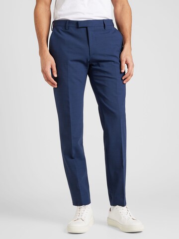 JOOP! Regular Pleated Pants 'Blayr' in Blue: front