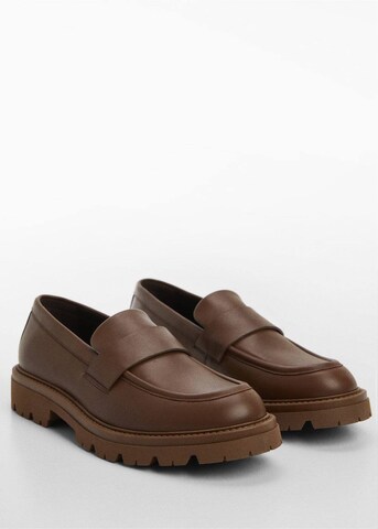 MANGO MAN Moccasins 'noto' in Brown