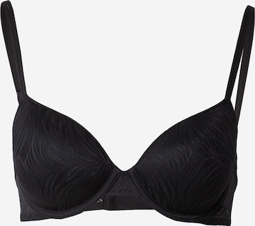 Invisible Soutien-gorge Calvin Klein Underwear en noir : devant